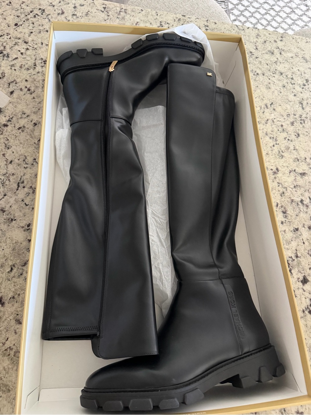 Michael Kors Ridley knee high riding boots
